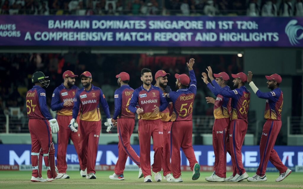 Bahrain Dominates Singapore in 1st T20I: A Comprehensive Match Report and Highlights